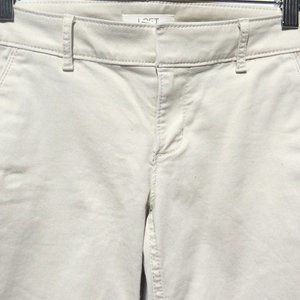 Size 0 Loft khaki pants